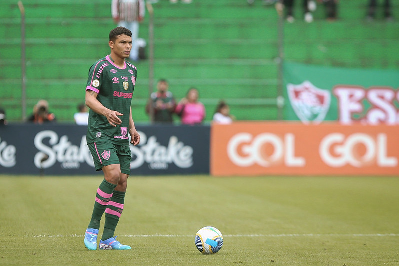 Thiago Silva no duelo diante do Juventude - MARCELO GONÇALVES / FLUMINENSE FC