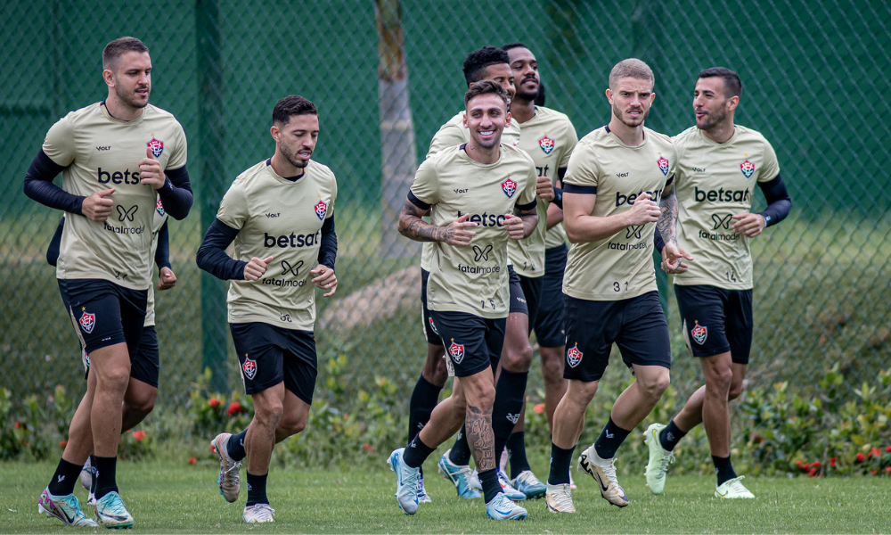 Treino do Vitória, no CT Manoel Pontes Tanajura