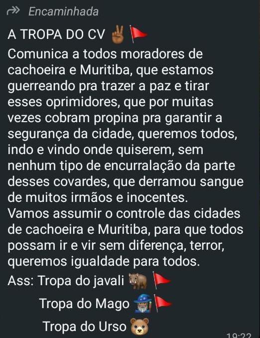 mensagem