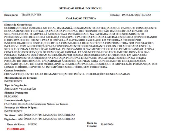 Notificação CODESAL