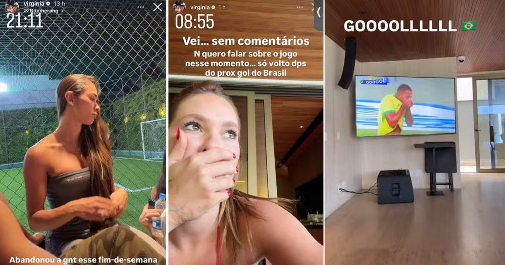 Virginia posta foto na casa de Vini Jr, no Rio — Foto Instagram