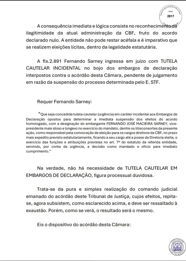 decisão