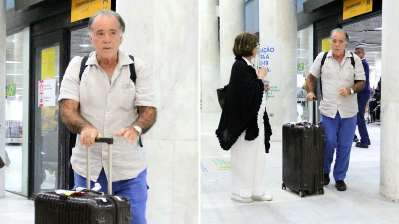 TONY RAMOS E ESPOSA