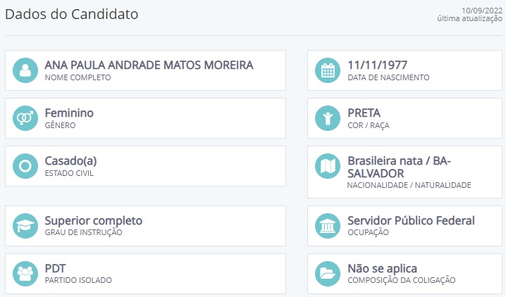 autodeclaração de ana paula matos