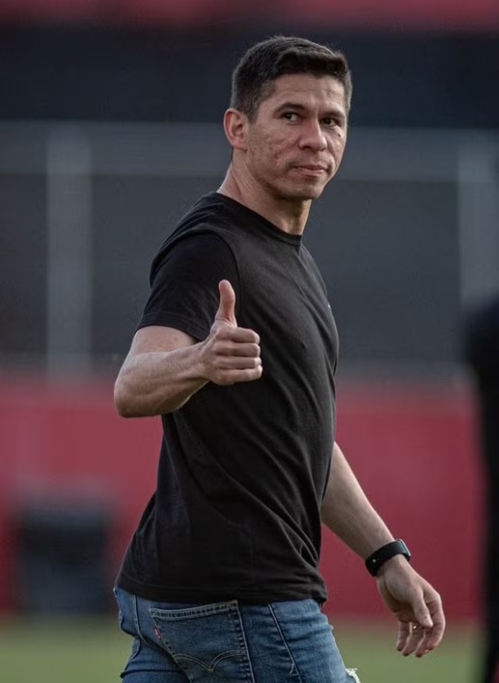 Osvaldo no CT Manoel Pontes Tanajura