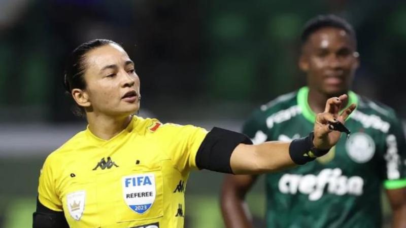 Edina Alves foi sorteada pela CBF para comandar Bahia x Criciúma
