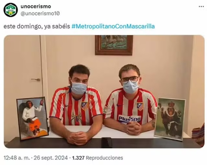 Print de tela com publicação das redes sociais