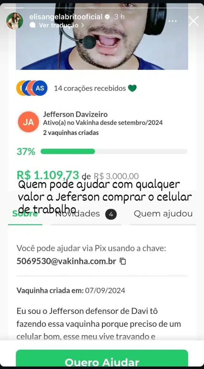 Reprodução Redes Sociais