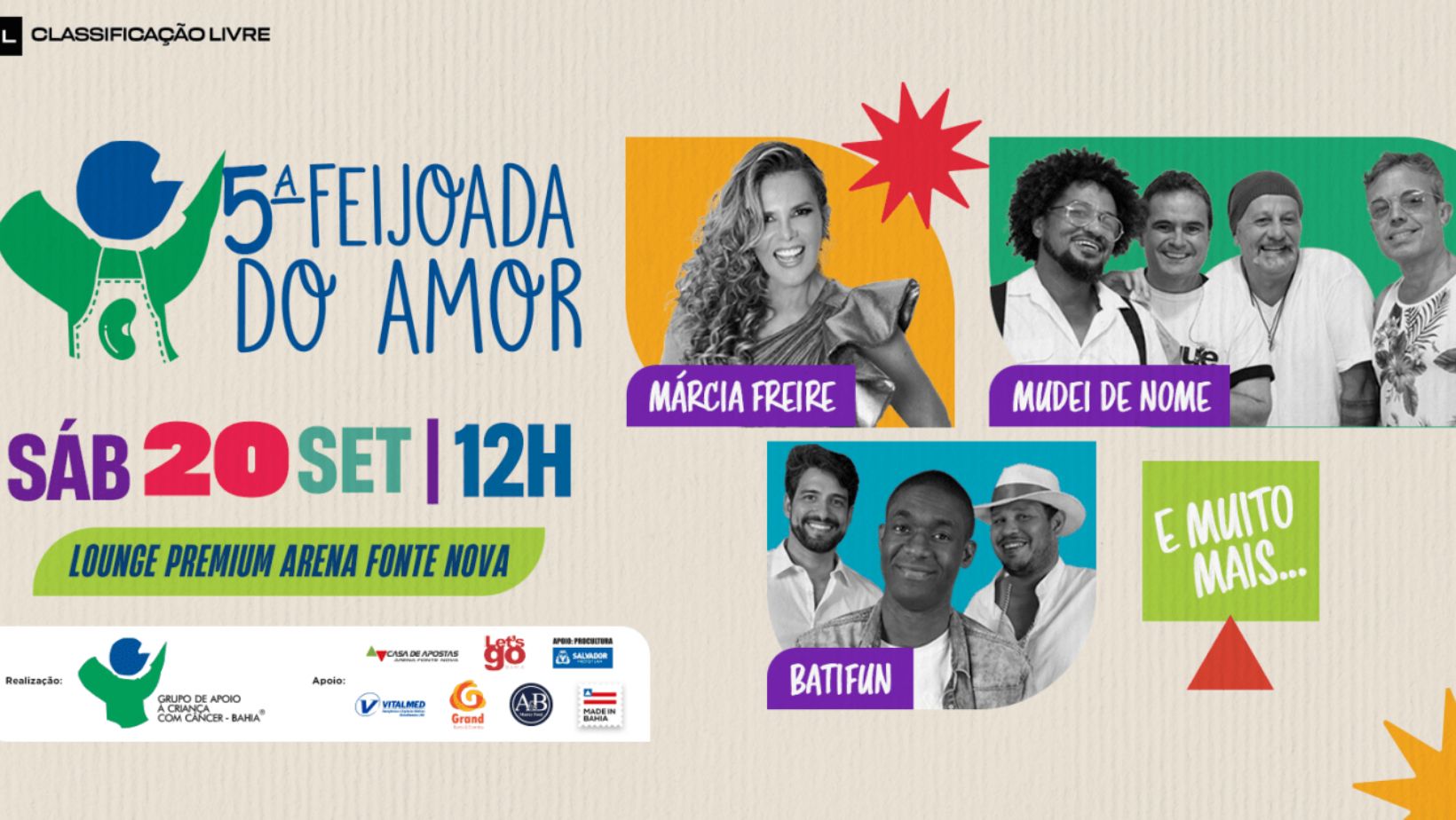 5ª Feijoada do Amor do GACC-BAHIA