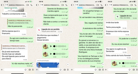 Prints - Conversas WhatsApp