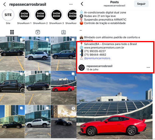 Repasse/Instagram