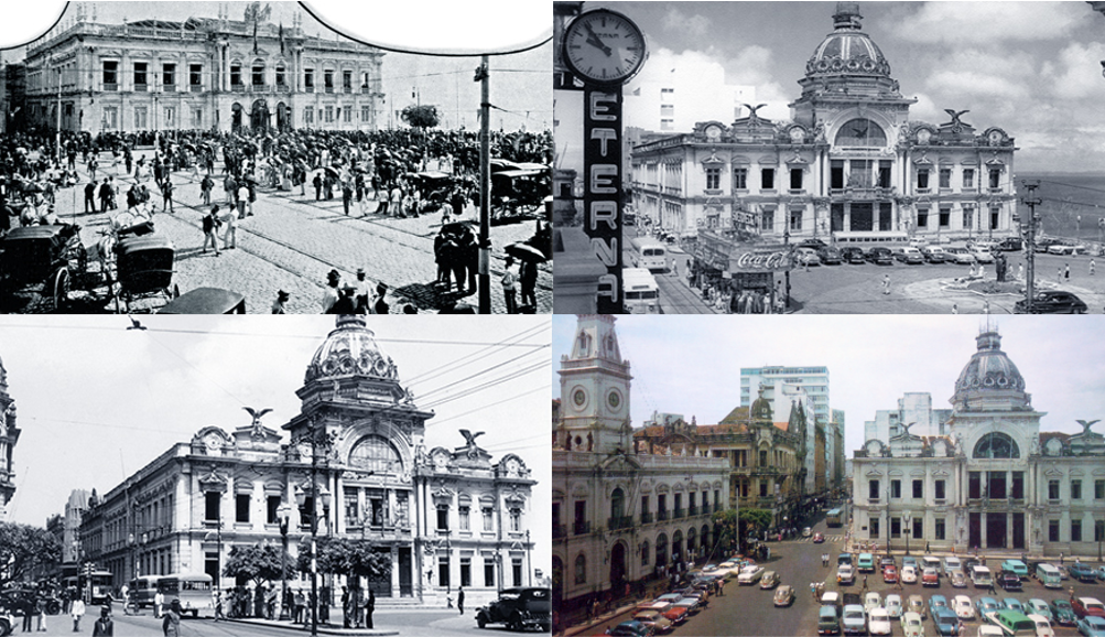 Salvador (1900 a 1960) – Reprodução/Guia Geográfico Salvador Antiga