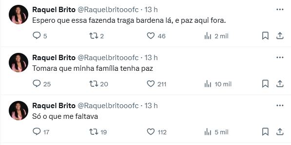 tweets raquel brito