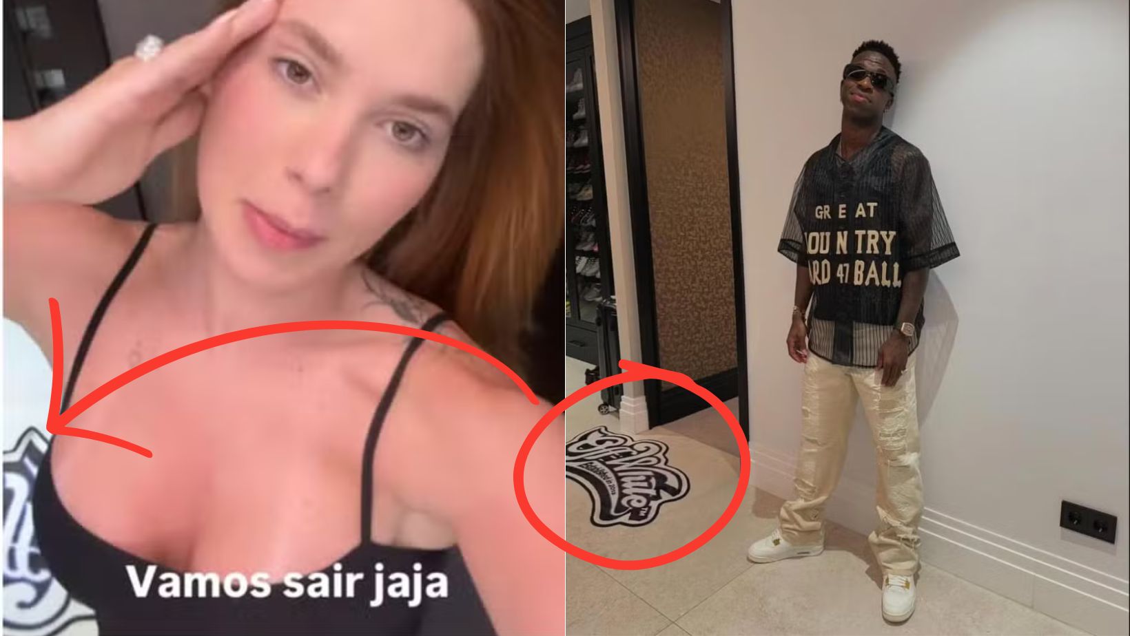 Virgínia deixa escapar detalhe em foto e “entrega” namoro com Vini Jr;  confira