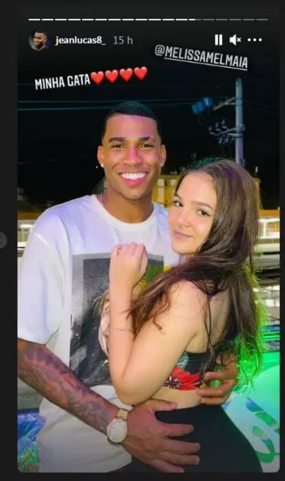 mel maia e jean lucas