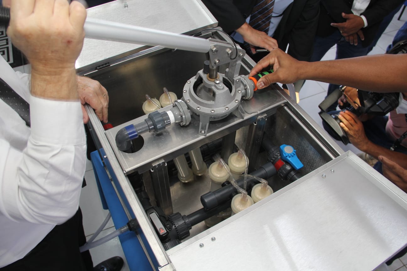Máquinas de purificação foram doadas por Israel à Bahia