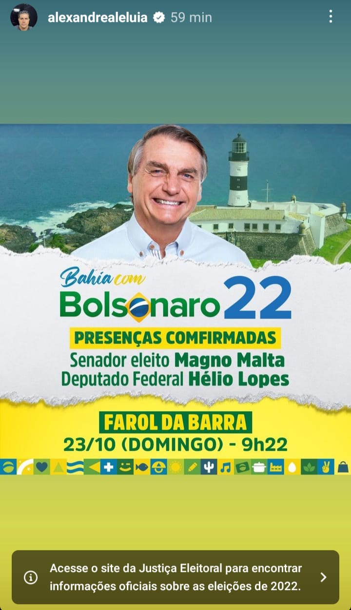 Evento bolsonarista Salvador