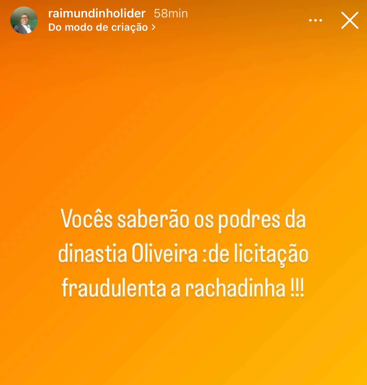 Print postagem professor raimundinho itaparica