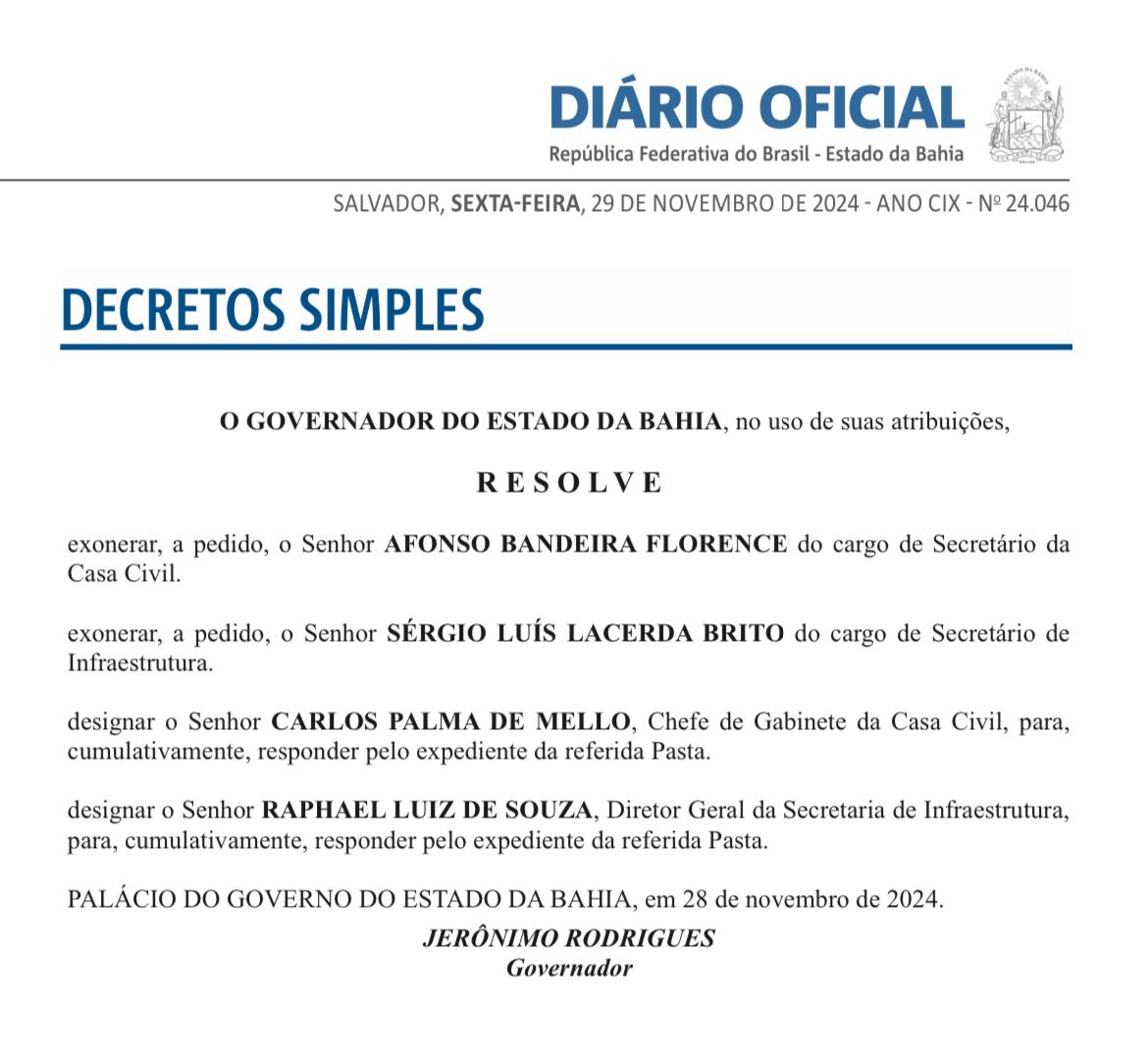 Diário Oficial do Estado - Nº 24.046