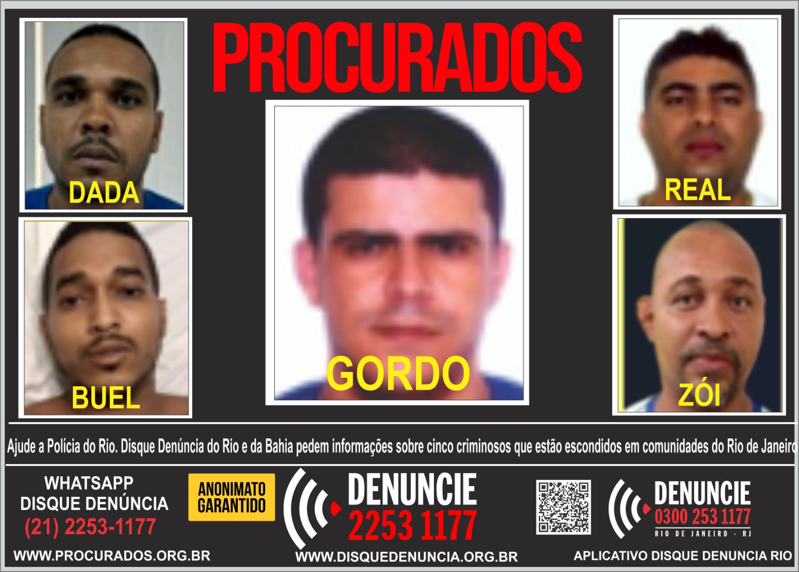 Procurados do policia _Ascompm 