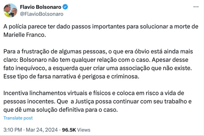 Reprodução: X